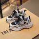 
中国家官网址 2025 new board shoes mid-large children's trendy shoes boy casual upper bread shoes 6219 purple double net 37 inner length about 22.6 cm