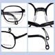 
Baoluo Teenager Frame 9-13 Years Old Ultra Light TR90 Myopia Glasses Frame Children Adjustable Temples Student F5009 C209i-Wireless Light Blue