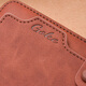 Tenggexiang portefeuille pour portefeuille pour portefeuille long portefeuille sac d'identité de grande capacité portefeuille multicard portefeuille cadeau de la fête des pères marron foncé