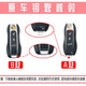 YIBIN (YIBIN) Geeignet für Porsche -Schlüsselabdeckung Macan Cayenne/Palamela Key/McLake Cayenne 911 718 Schnallenschalenbeutel B [Bordeaux rot] Einzelhülle -Porsche -Schlüsselschale