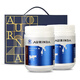 AOLINDA Australia Importada de calabollo de carne de res inmunoglobulina LGG1000mg Regalo de lactoferrina para personas de mediana edad y ancianos 2 latas de calostro y embalaje de caja de regalo