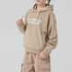NEW BALANCE NB女装 2025春季新款时尚连帽卫衣休闲舒适户外穿搭潮流套头衫 NCF12122-DB S