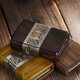 ZIPPO [Ruyi Jixiang] Valentine's Day Selected Lighter Keroleum Golden Camphor Inlay Elephant High-end Wooden Gift Box Men Ruyi Jixiang-Ziguang Sandalwood (DY9902TM) All Size