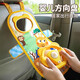 Youshu children's car steering wheel toys baby car safety seat steering wheel toys men's 3 years old 2 birthday gifts Rear seat snap steering wheel [battery set]
