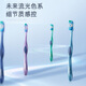 Colgate 360 ​​comprehensive oral cleaning adult toothbrush 2 (soft brush cleans tongue coating and doubles bacteria)