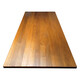 Tablero de registro de XMSJ Myanmar Teak Madera de madera sólida Barra Barra Cocina Desk Bay Window Bay Bay Board Contador de cubierta Panel 695x585x33 Piece de madera Cera de madera