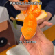 IGNB Schälte Orange Puppe Anhänger abnehmbarer Obst Dekompression Puppe Plüsch Spielzeug Zucker Schlüsselbund Geburtstagsgeschenk schälbar Zucker Orange Anhänger