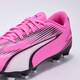 PUMA FG/AG Long Spike Light Training Football Shoes Men's Autumn Natural Turf Spikes ULTRA107763 Pink-White-Black-01 43