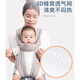 Qingbilin Babygurt Baby Holding Magic S Device Baby Schulter Front Baby Big Boy 1-3 Jahre alte einfache Baumwolle Einfaches atmungsaktives Schultergurt Grau - Vier Seasons Modell [Upgrade Model]