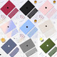 Geeignet für MacBook Protective Case Apple Computer Protective Case M1PRO13 Apple Laptop 2024 Neues AI -Gradienten -Blaukäse -Tastaturfilm und Staubstopfen Old Pro13A1278