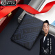 WILLIAMPOLO品牌奢侈真皮卡包男款2022新款卡夹驾驶证皮套银行卡简约收纳 黑色-二折