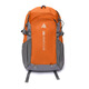 LUGELI Mountaineering Bag Sommer im Freien für das Leichte Rucksack Männer und Frauen Sportwanderung Rucksack Camping mit großer Kapazität Rucksack Mountaineering Bag Upgrade Modell [Orange]