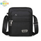 Chanyue wasserdichtes Oxford-Stoffbag Herrenbeutel One-Shoulder Crossbody-Tasche Herrengeschäftstaschen für Männer und Frauen Business-Taschen für Brieftaschen mehrschichtige Taschen Business Casier [Y3519 Basic Model]+[Four Pull Black]