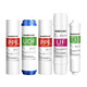 
Can be equipped with JYW-HC-1283wu Home full set of JYW-HC-1283wu Filters of JYYO Water Purifier Filters Level 2+4+5: C1+UF+C2+Wrench