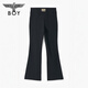 
BOY LONDON spring and summer women's simple black slim elastic trousers W15901 black M