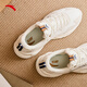 Anta Little Dad Zapatos casuales Zapatos para hombres Mal de verano Amplio, grueso, espeso, suela suave zapatos de suela, altura de los hombres, al alivio de los zapatos deportivos para el desgaste.