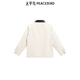 
Peacebird men's clothing [same style in the mall] Bane style jacket spring new dark pattern contrast jacket B2BCF1105 light beige 1 S