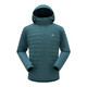 Tuoluzer 3M New Xueli Cotton Clothes Warm Clothes Winter Cotton Clothes Hooded Couple Clothes Warm Coats Men and Women Black (Men) XL