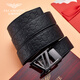 Falai Armani Top Layer Cowide Belt Automatic Buckle Casual Hohoser Gürtel Männergürtel Echtes Leder Geschenk für den Geburtstag von Freunden Ehemann Geburtstag 588pd838qcc Counter Geschenkbox 120 cm