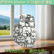 Xingxixuan подходит для мыши Logitech Master3, против скольжения наклеек Logitech Mx Master3s Film G502X/G102 мыши GPW Gullshite King Anti-Hand Sweat Anti-Mok Stain Film W682 Logitech MX Master3s