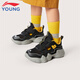 
Li Ning children's shoes children's sneakers boys' frame shoes hollow breathable sandals casual shoes 31YKNV034-7