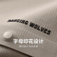 与狼共舞【高弹速干】翻领短袖T恤男2025夏季新款商务休闲透气POLO衫6105 卡其701 S (165)