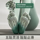 Huai Guoying five-finger shoes yoga Pilates yoga shoes indoor special sports shoes women's silent non-slip soft-soled shoes five-finger shoes gradient grape gray