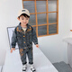 Disney (Disney) Boys Spring and Automn Suit à la mode Little Boys Denim Suit 2025 Nouveaux vêtements pour enfants vêtements de bébé ensemble trois pièces Smoke Grey Two-Piece Set (manteau + pantalon) 100 Poids recommandé 3-4 ans 28-34 Jin [Jin est égal à 0,5 kg]