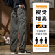 
American work pants men's autumn new fashion brand straight loose casual long trousers winter charge outdoor paratrooper pants khaki XL 125-145Jin [Jin equals 0.5 kg]