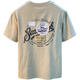 Qianji (Qianji) Sommer kurzärmelig T-Shirt Männer 2025 Neuer Trend gedrucktes T-Shirt-Oberteil mit großer Größe Lose Dünn T-Shirt Männer