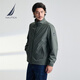 NAUTICA Men's 25 Spring New Anti-light Water Splashing Comfortable Small Stand Collar Jacket Men's JE5150 Lime Green 0BG L