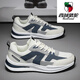 Western Region Camel (VANCAMEL) Spring and Autumn and Summer Large Size Men's Shoes Breathable Mesh Sports and Casual Shoes H9903 White and Blue Mesh 45