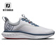 
FootJoy golf shoes men's shoes new FJ Quantum sports lightweight golf sports shoes comfortable and stable without spikes White/Blue/Red-56989 Size 41 = US size 7.5