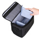 Jichuan Camera Bag Shoulder Crossbody Photography Bag SLR Mirrorless Digital Camera Liner Bag Storage Bag Portable Handheld Waterproof Suitable for Canon Sony MR70 Black Small