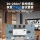 SAST professional small and medium-sized conference room audio equipment complete set of wireless microphone amplifier audio set background music training special conference system Bluetooth amplifier wall-mounted sound column