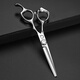 Xiao schwarzer Haarschnitt Schere Professionelle Flachschere Friseursalon Haarschnittwerkzeuge Home Scissor