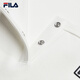 Fila offizielle Frauengestricke Weste 2025 Sommer Neue Weste Sport Slim Unterwäsche Schwarz Cloud White-Wt 170/8a/L