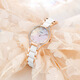 2025 ceramic women's watch luminous women's famous watch fashion light luxury digital women's watch waterproof diamond-inlay watch 11S9848L01
