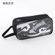 Shoe bag shoe storage bag travel shoe bag storage bag dust bag household transparent travel shoe cover shoe box black