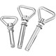 Tianzhuo Hardware 304 stainless steel expansion screw with ring and ring extended universal triangle pull ring expansion bolt M8M10m M8*50 with triangle ring
