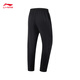 Li Ning Bing Silk Woven Sports Pantalones de secado rápido para hombres en verano de cuatro lados de cuatro lados Pantalones de acondicionamiento físico transpirable Aykv483