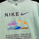 耐克（NIKE）短袖T恤男士2025夏季新款运动服潮流印花圆领半袖衫休闲上衣 纯棉HF6172-376绿色 120 M /170/推荐-130斤