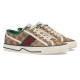 Zapatos de mujeres de Gucci (Gucci), logotipo retro de moda zapatos deportivos versátiles versátiles, marrón 606110 HVK20 9766 35