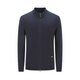 YOUNGOR sweater men's autumn and winter young men's sweater wool blend zipper style sweater store same style Navy YWHR615214FKA XL 110cm