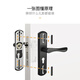 Primary door lock Bedroom door lock Indoor door lock Adjustable universal door lock without modification Door lock Double hole adjustable hole distance