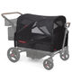 Radio Flyer stroller mosquito net, universal for four seats, breathable and anti-mosquito, summer outdoor, portable storage