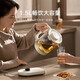 Mijia Xiaomi Multifunctional Health Pot S2 Tea Maker Office Home Glass Flower Tea Kettle Kettle Multi-stage Insulation Electric Kettle Electric Stew Kettle 1.5L Large Capacity with Filter Mijia Multifunctional Health Pot S2 1.5L