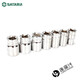 Shida Tools Big Fly Ratchet Wrench 12 Corner Sleeve Head 12 Interface Sleeve Casing Head 13601 13612/21mm