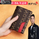 WILLIAMPOLO brand luxury small wallet women's anti-theft brush wallet 2025 new genuine leather fashion anti-lost card bag folding wallet [head layer cowhide-genuine leather]-red-slight feel