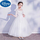 Disney Girls Princess Rock Langer Rock Sommershow Host Hochzeitskleid Super Fairy Feen -Kinderkleid Kinder Performance Kleid geschwollene Rock 683 Weste [Shrimp Pink] [Sammeln Sie Crown 150
